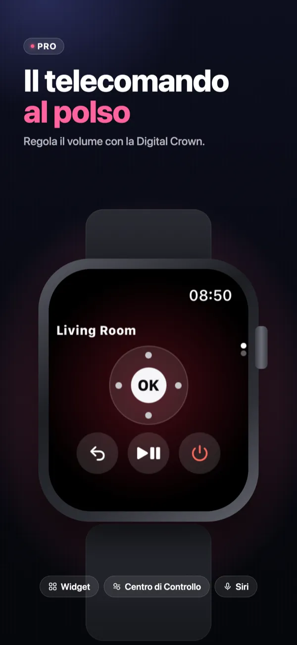 Il telecomando al polso — Vymote su Apple Watch